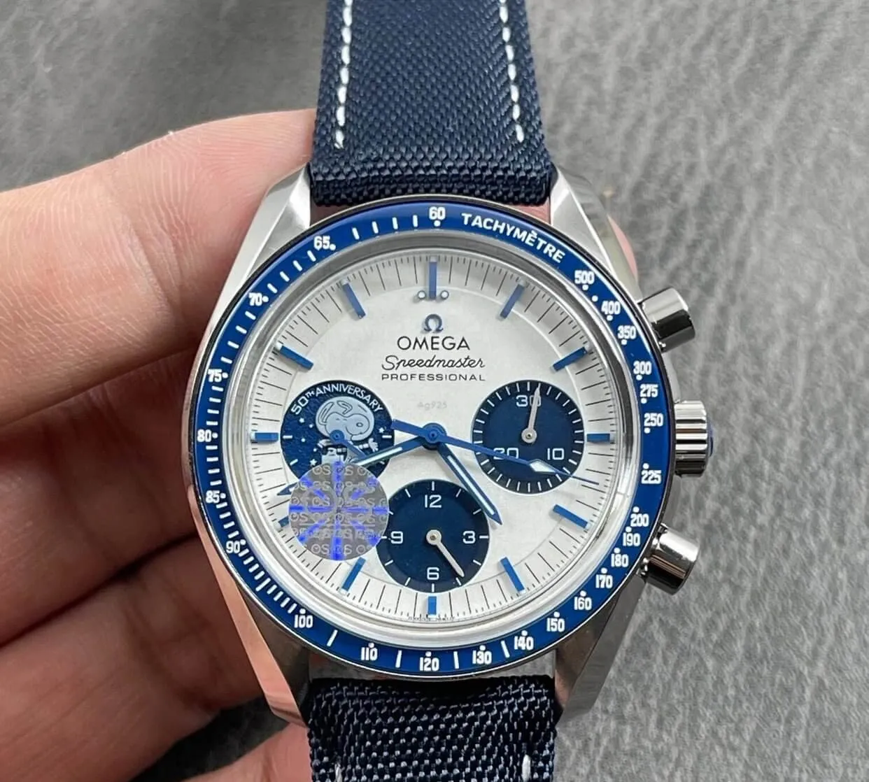 Omega Speedmaster 310.32.42.50.02.001 OS Factory 1:1 Best Edition Replica Watch Blue Bezel